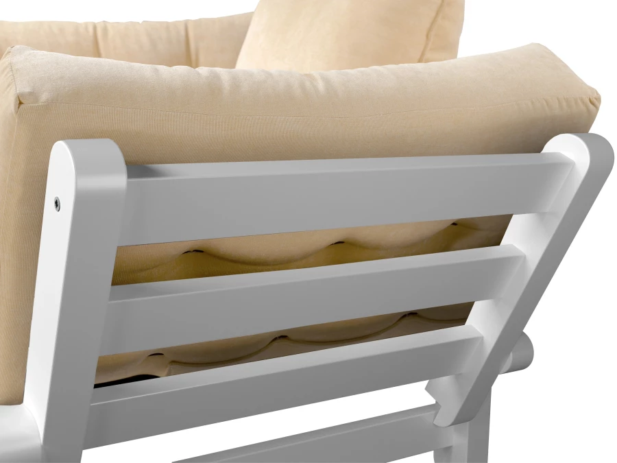 Кресло Сламбер белый сосна (изображение №10)