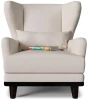 Кресло - аналог IKEA STRANDMON, 90х75х90 см, белый (изображение №2)