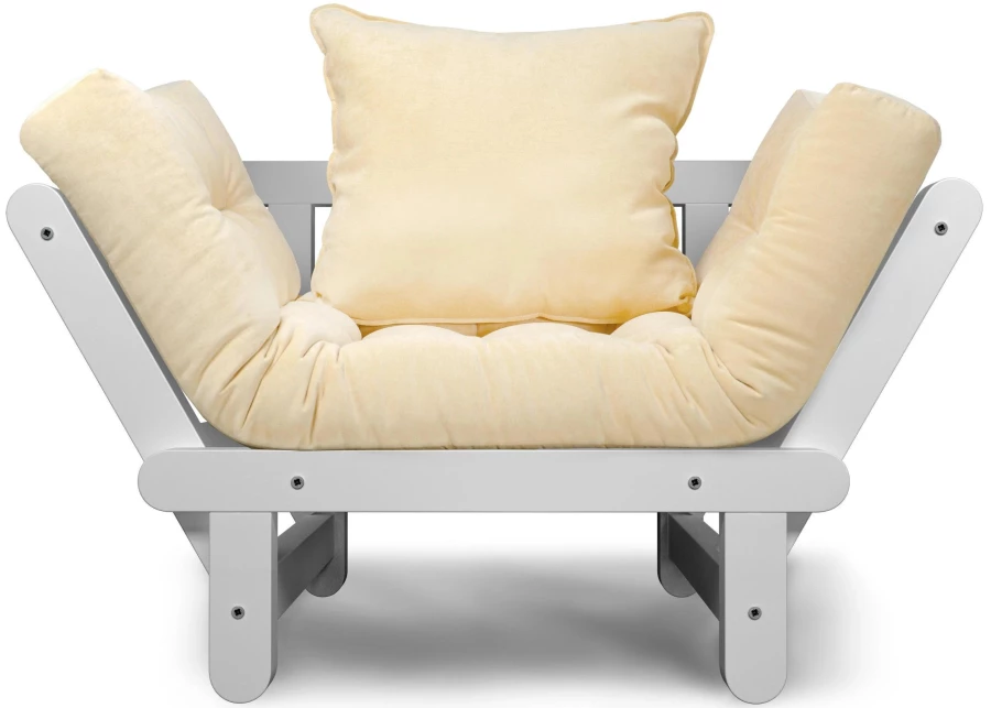 Кресло Сламбер белый сосна (изображение №12)