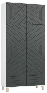 Шкаф распашной Марвин 7 Anthracite