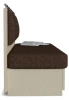 Диван кухонный прямой Говард Beige Brown (изображение №3)