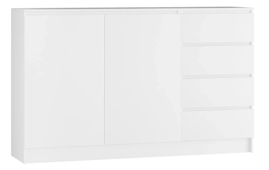 Комод с 6 ящиками - аналог IKEA MALM, 40х160 см, белая (изображение №1)