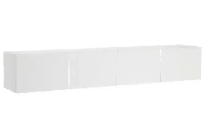 Настенный модуль для хранения, аналог IKEA OPPHUS ОПХУС, белый (изображение №1)