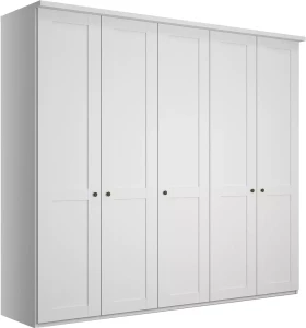 Шкаф распашной 5-ти дверный - аналог IKEA BRIMNES, 50х200х220 см, белый