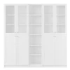 Шкаф книжный Билли- аналог IKEA BILLY/OXBERG 202х200х30,белый (изображение №3)
