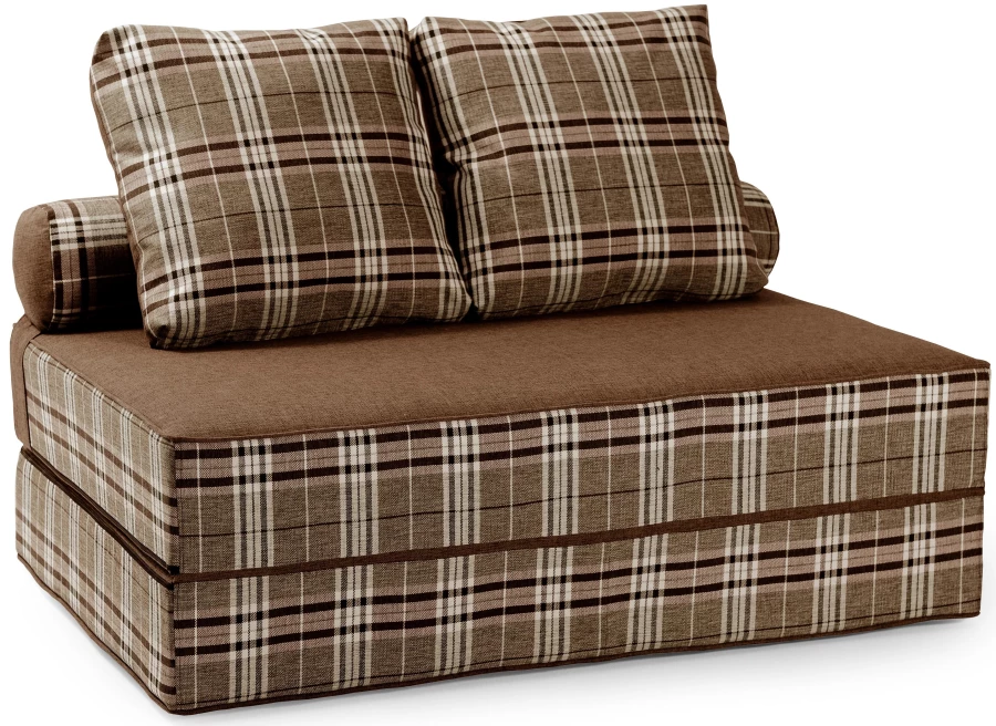 Бескаркасный диван Фаргус коричневый (изображение №1)