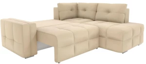 Диван угловой Леос Matting Beige еврокнижка