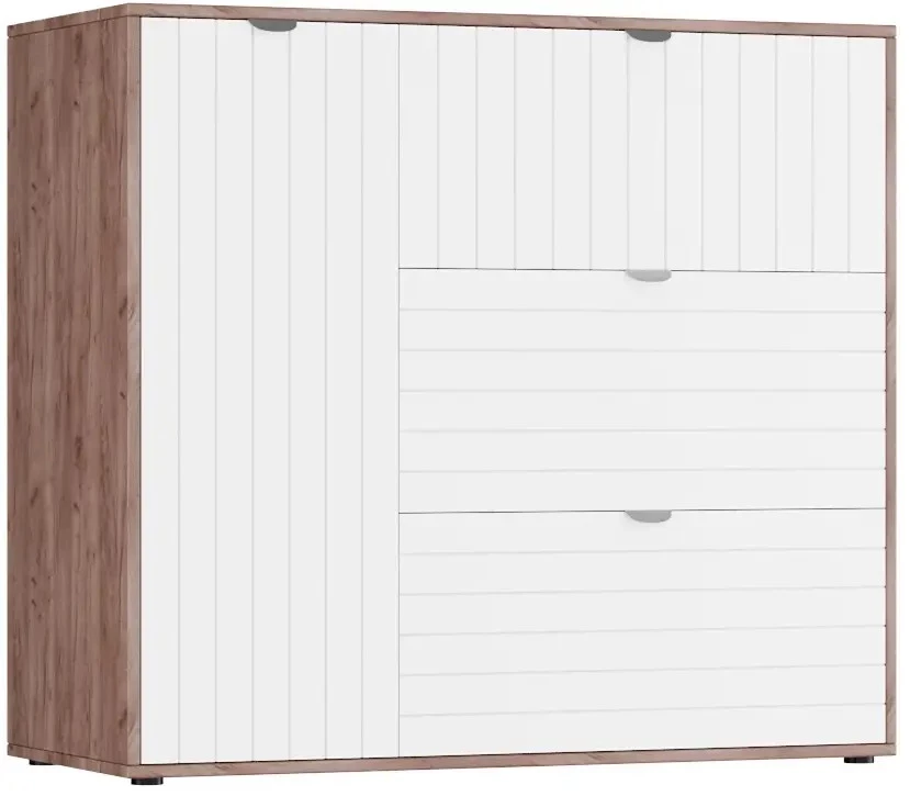 Комод с 4 ящиками - аналог IKEA BESTA, 46х105х94 см, белый (изображение №2)