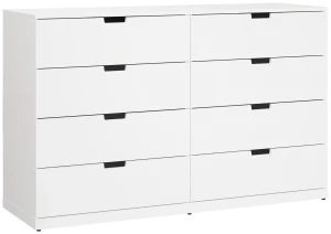 Комод с 8 ящиками - аналог IKEA  NORDLI, 120x90 см, белый