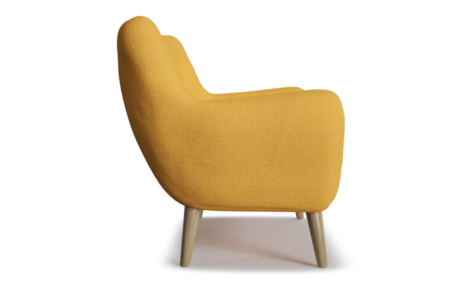 Диван прямой Элефант dream yellow нераскладной КЛУБФОРС Икеа (IKEA) (изображение №3)