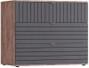 Комод Ксантис Марвин с 4-мя ящиками графит коричневый