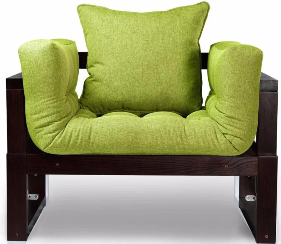 Кресло Амбер венге зеленый сосна (изображение №2)