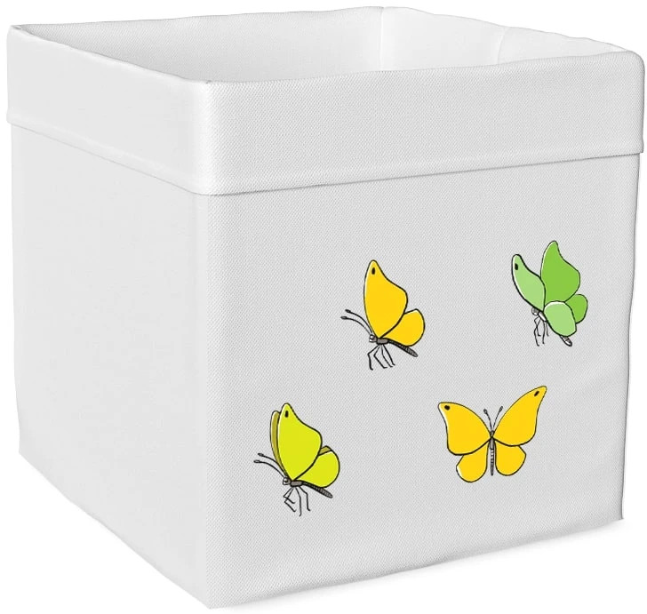 Ящик текстильный для игрушек Лапландия Бабочки