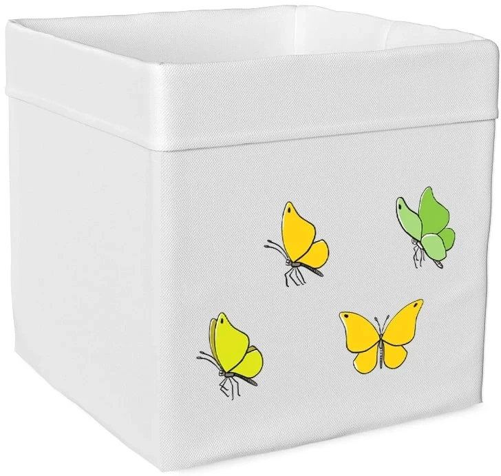 Ящик текстильный для игрушек Лапландия Бабочки (изображение №1)