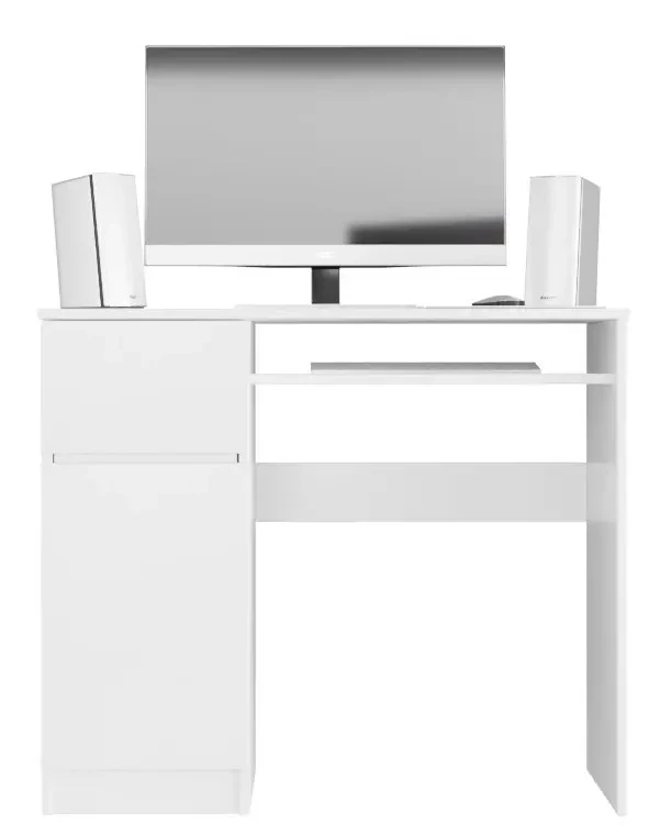 Стол письменный - аналог IKEA MALM, 90х50х77 см, белый (изображение №2)