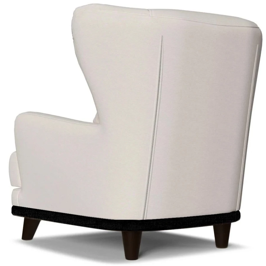 Кресло - аналог IKEA STRANDMON, 90х75х90 см, белый (изображение №5)