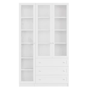 Шкаф книжный Билли-аналог IKEA BILLY/OXBERG 202х120х30,белый