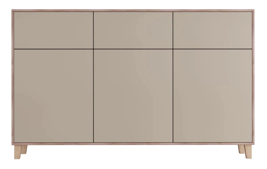 Комод 6-ти дверный - аналог IKEA EKET, 42х170х105 см, мокко (изображение №2)