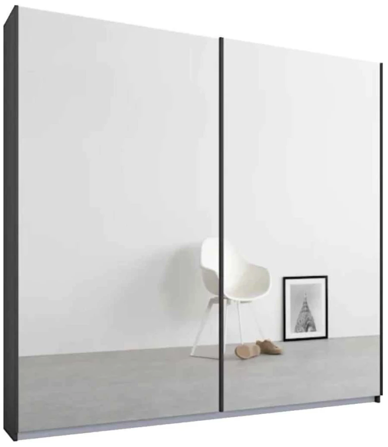 Шкаф-купе Маликс 2 door white (изображение №1)