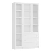 Шкаф книжный Билли-аналог IKEA BILLY/OXBERG 202х120х30,белый (изображение №2)