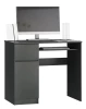 Стол письменный с 2 ящиками - аналог IKEA MALM, 90х50 см, графит