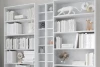 Стеллаж Билли - аналог IKEA BILLY/OXBERG, 200x28x202 см, белый (изображение №3)