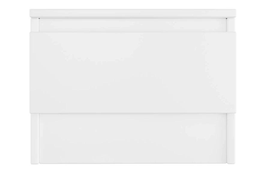 Тумба прикроватная с 1 ящиком - аналог IKEA MALM, 40х35 см, белая (изображение №2)