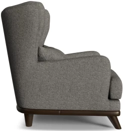 Кресло - аналог IKEA STRANDMON, 90х75х90 см, серый