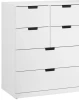 Комод с 12 ящиками - аналог IKEA  NORDLI, 120x90 см, белый (изображение №2)