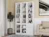 Шкаф книжный Билли - аналог IKEA BILLY/OXBERG 202x120x30 ,белый (изображение №1)