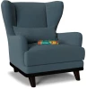 Кресло - аналог IKEA STRANDMON, 90х75х90 см, синий