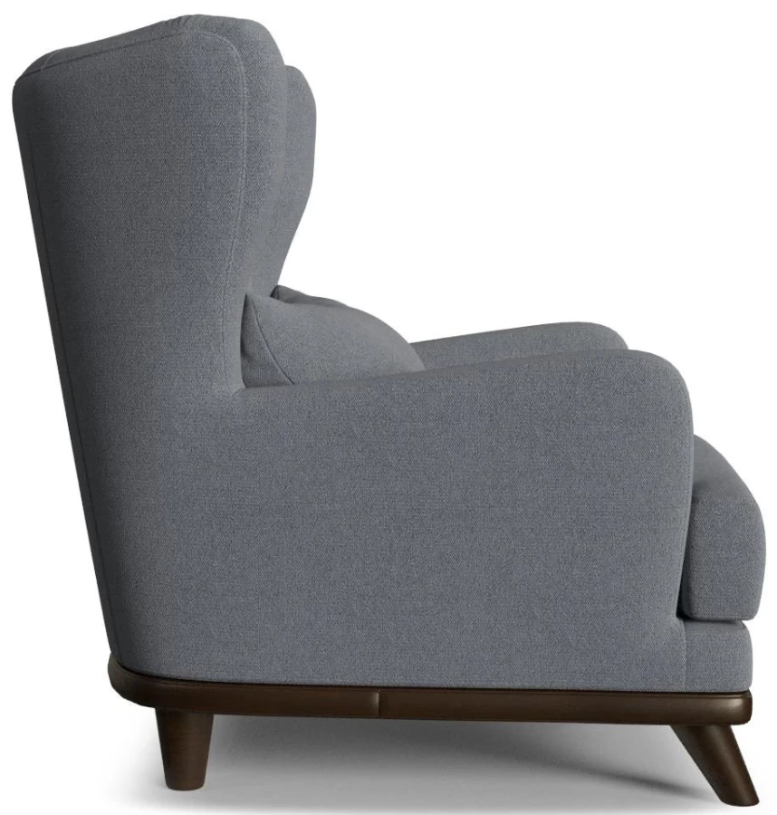 Кресло - аналог IKEA STRANDMON, 90х75х90 см, светлый серый (изображение №3)