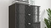 Комод Сканди 3 Black глянец (изображение №2)