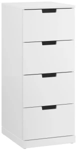 Комод с 4 ящиками - аналог IKEA  NORDLI, 30x90 см, белый