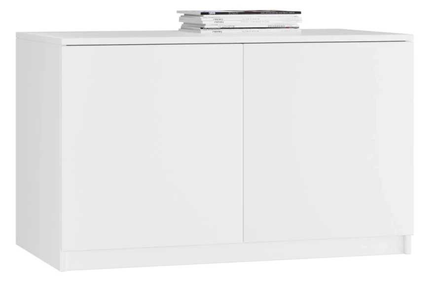Тумба с 2 ящиками - аналог IKEA MALM, 50х90 см, белая (изображение №1)