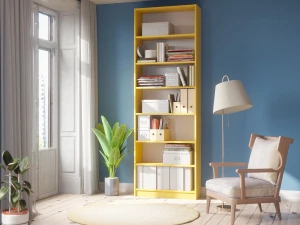 Стеллаж Билли - аналог IKEA BILLY/OXBERG,80x28x237 см, белый