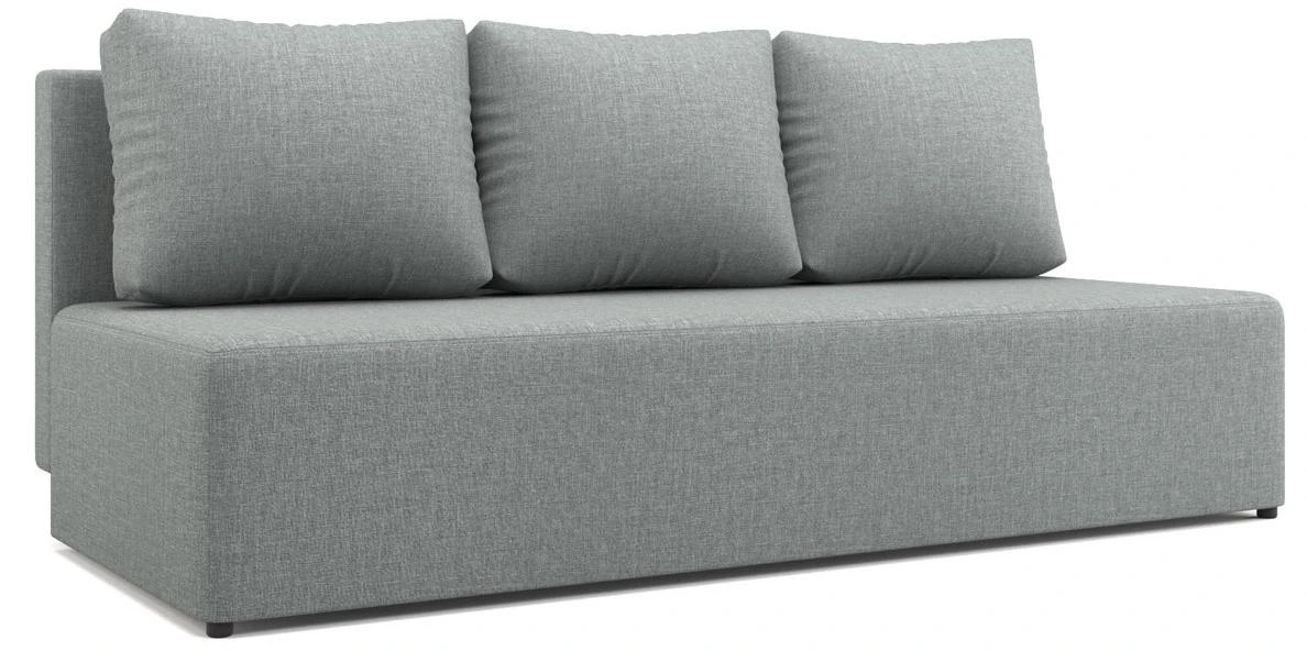 Прямой диван Консул (Каир) Gray еврокнижка