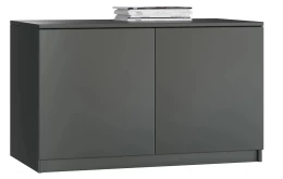 Тумба с 2 ящиками - аналог IKEA MALM, 50х90 см, графит