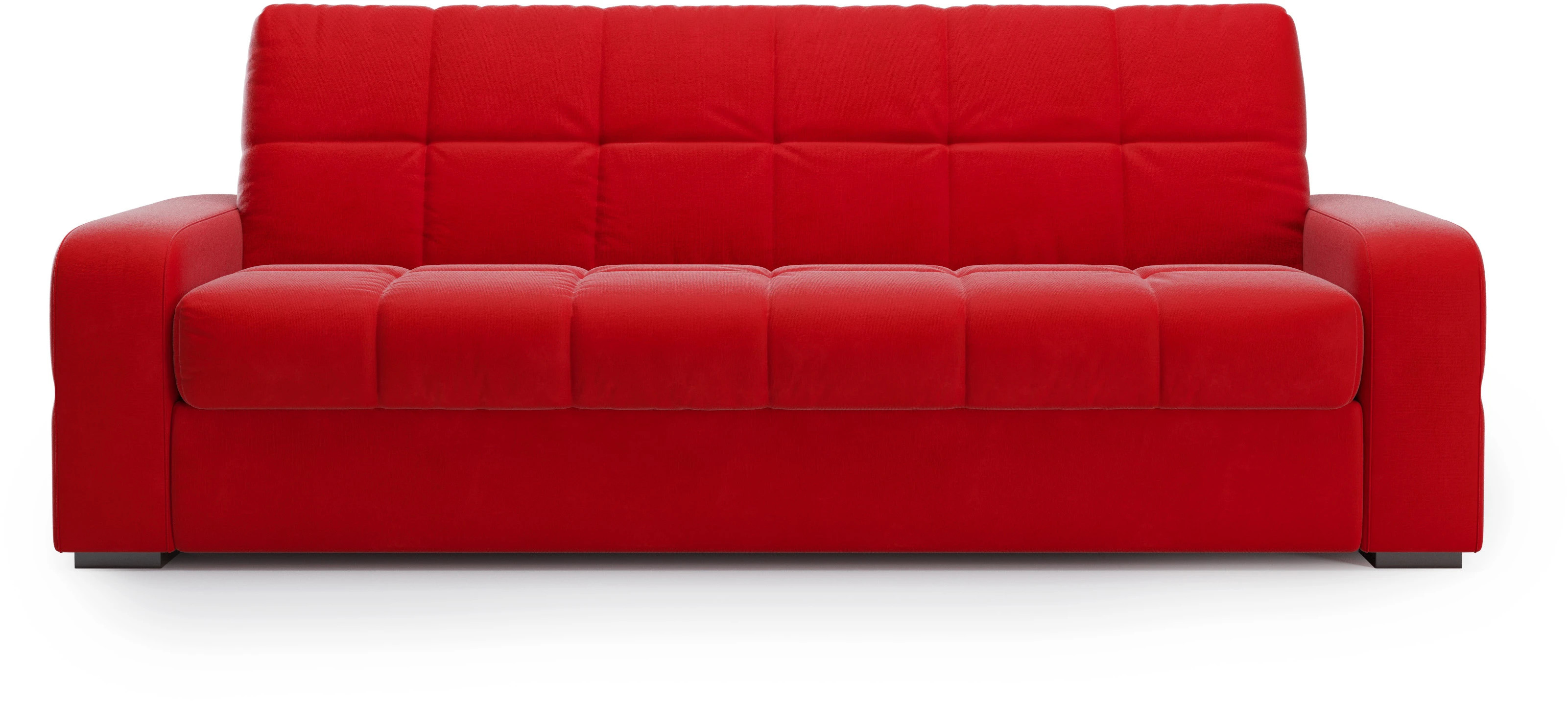 Диван Кровать Кожзам Красный Купить