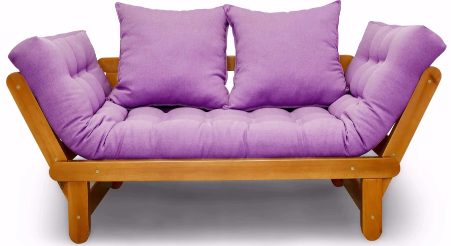 Кушетка Сламбер фиолетовый сосна (изображение №1)
