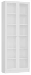 Стеллаж Билли - аналог IKEA BILLY/OXBERG, 80x30x202 см, белый