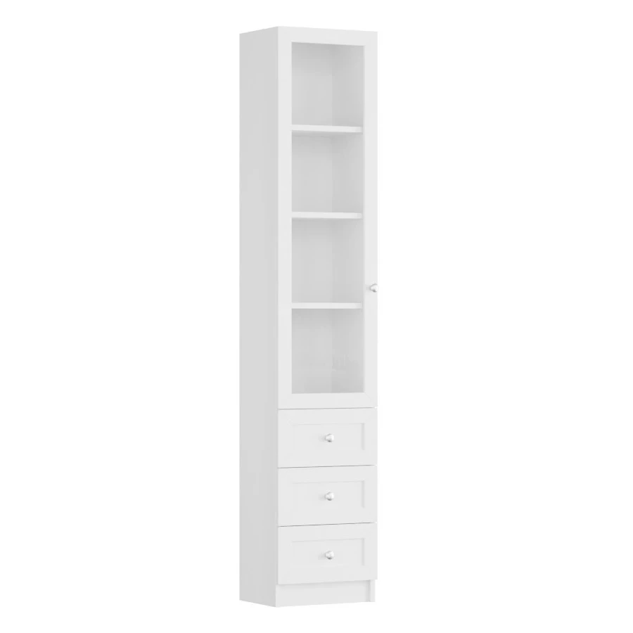 Стеллаж Билли-аналог IKEA BILLY/OXBERG 202х40х30,белый (изображение №2)
