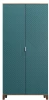 Шкаф распашной 2-х дверный - аналог IKEA BESTA, 40х100х 210 см, аквамарин