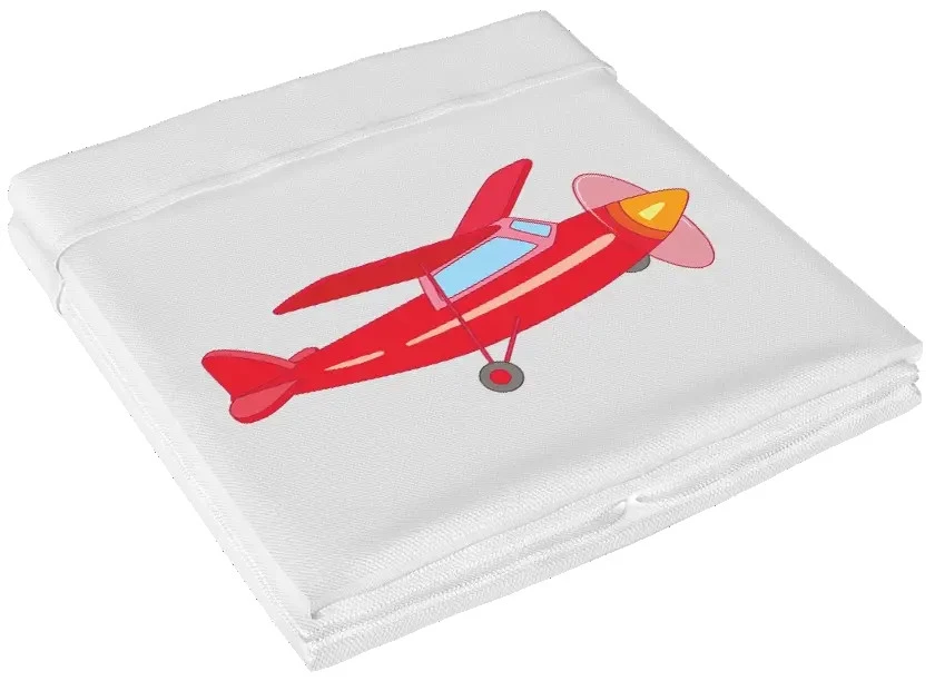 Ящик текстильный для игрушек Лапландия самолёт (изображение №4)