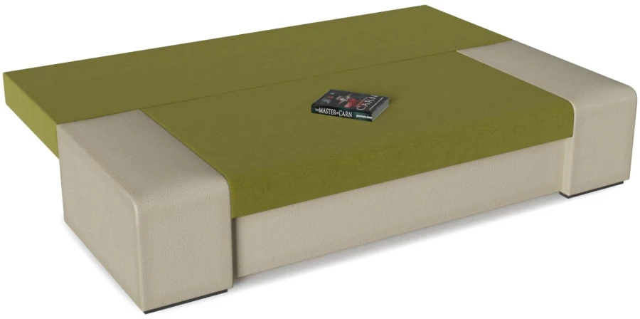 Диван прямой Монако (Сан Ремо) Beige Green Orange (изображение №3)