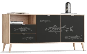 Комод Бержер 5 Fish