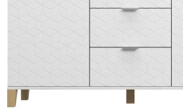 Комод с 5 ящиками - аналог IKEA BESTA, 40х140х80 см, молочный