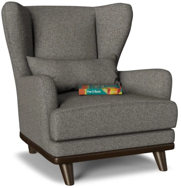 Кресло - аналог IKEA STRANDMON, 90х75х90 см, серый (изображение №1)