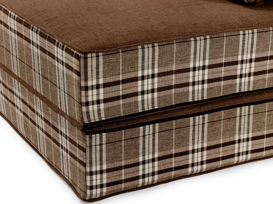 Бескаркасный диван Фаргус коричневый (изображение №9)
