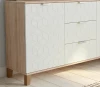 Комод с 5 ящиками - аналог IKEA BESTA, 40х140х80 см, молочный (изображение №3)
